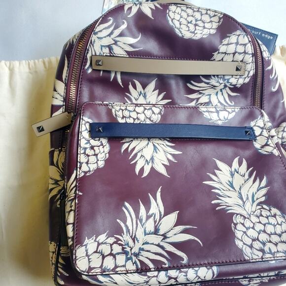 NWT$1,550 Valentino Garavani AUTHENTIC Leather Pineapple Hawaiann Backpack Bag main image 5